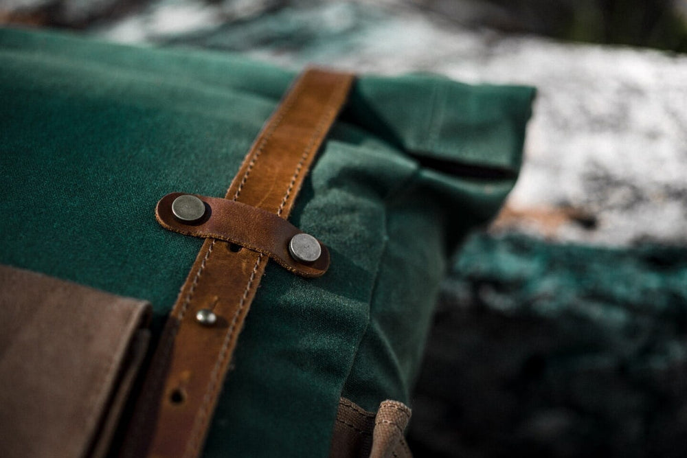 are canvas backpack waterproof