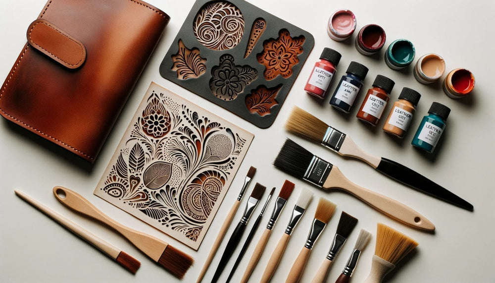 how to paint leather