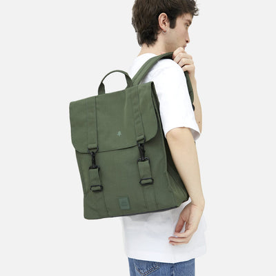 recycled laptop backpack for men