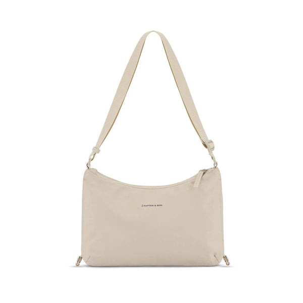 Kapten & Son Skara Small shoulder bag in sandstone — everyday crossbody