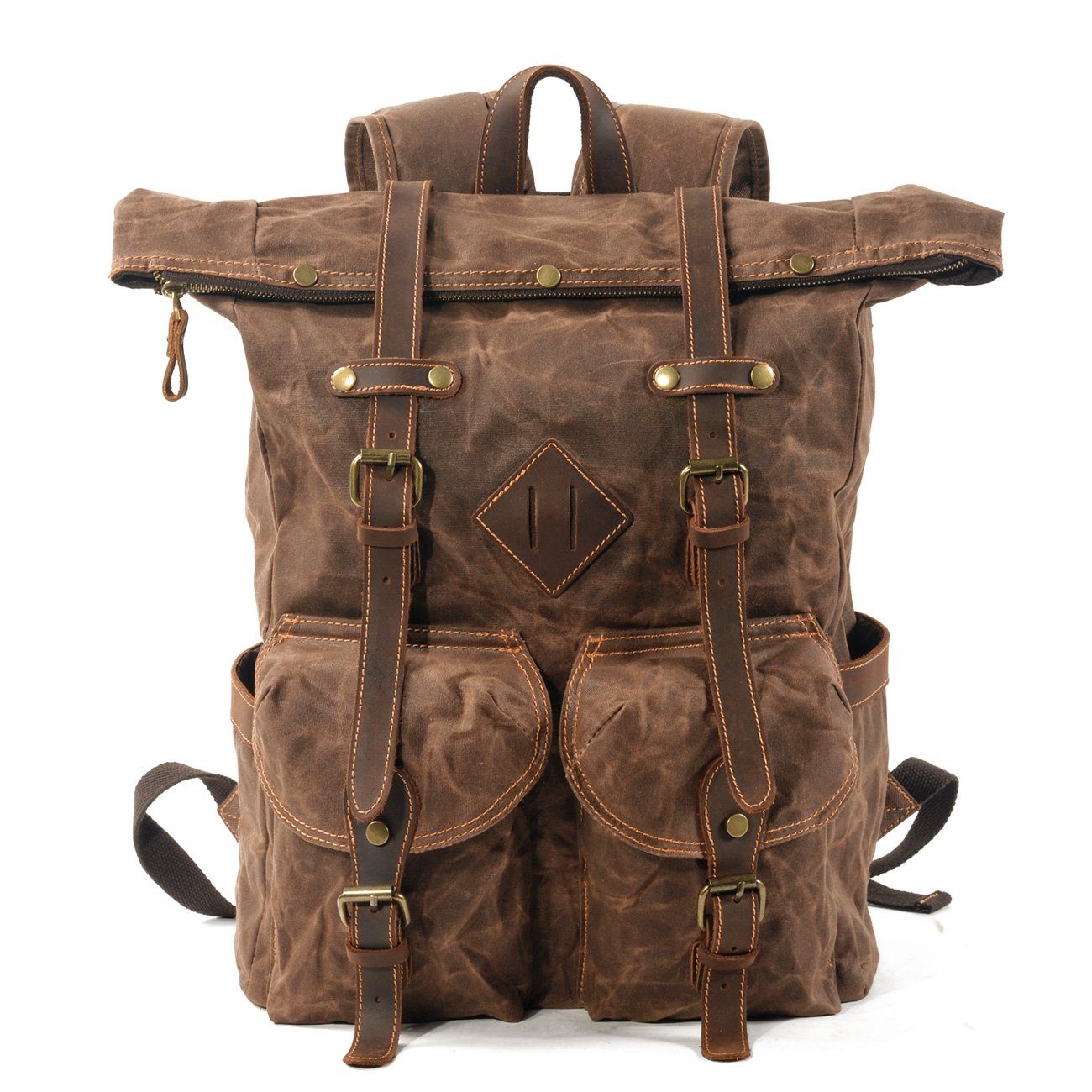 Canvas Hipster Backpack BERLIN Eiken Shop - Main Image