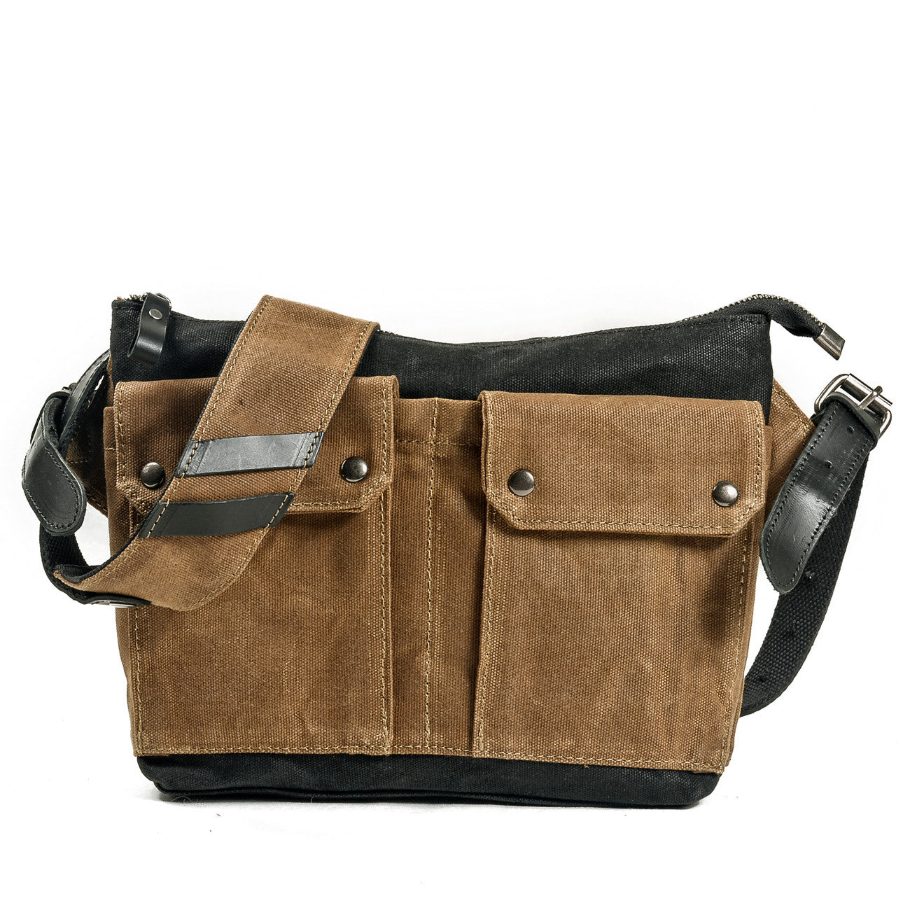 Canvas Crossbody Bag - Vintage Side Bag | OKLAHOMA