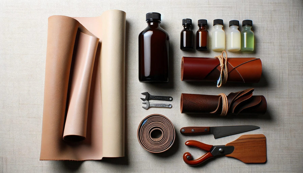 how to stiffen leather