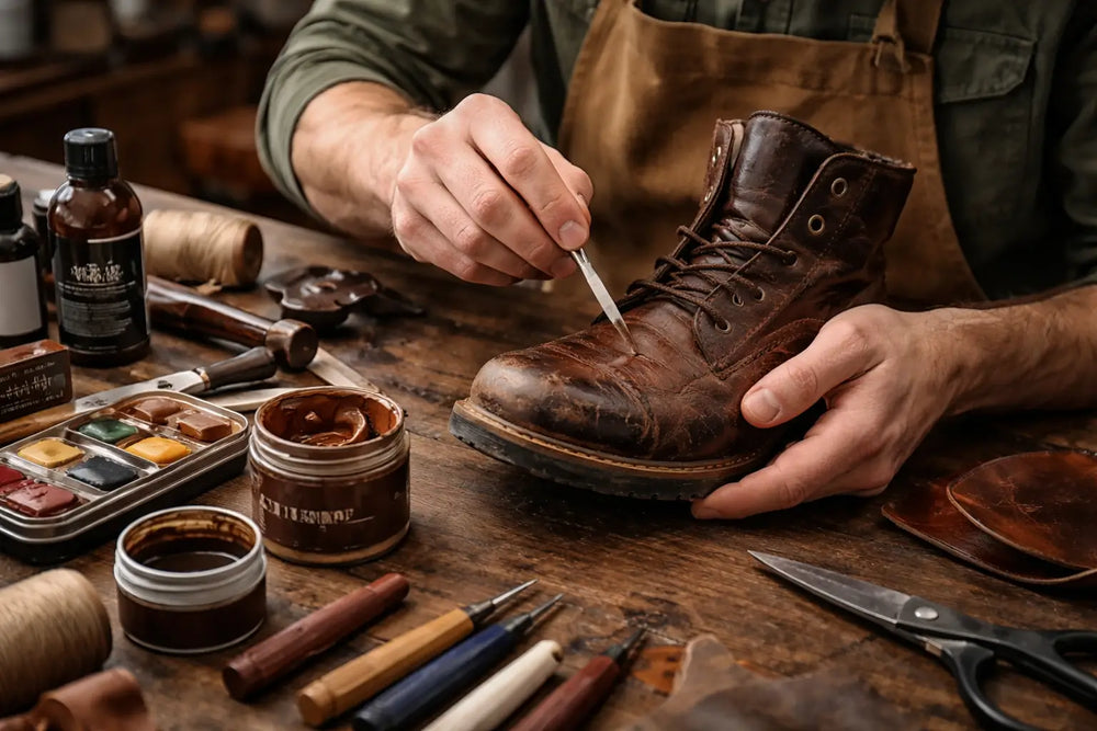 shoes leather repair