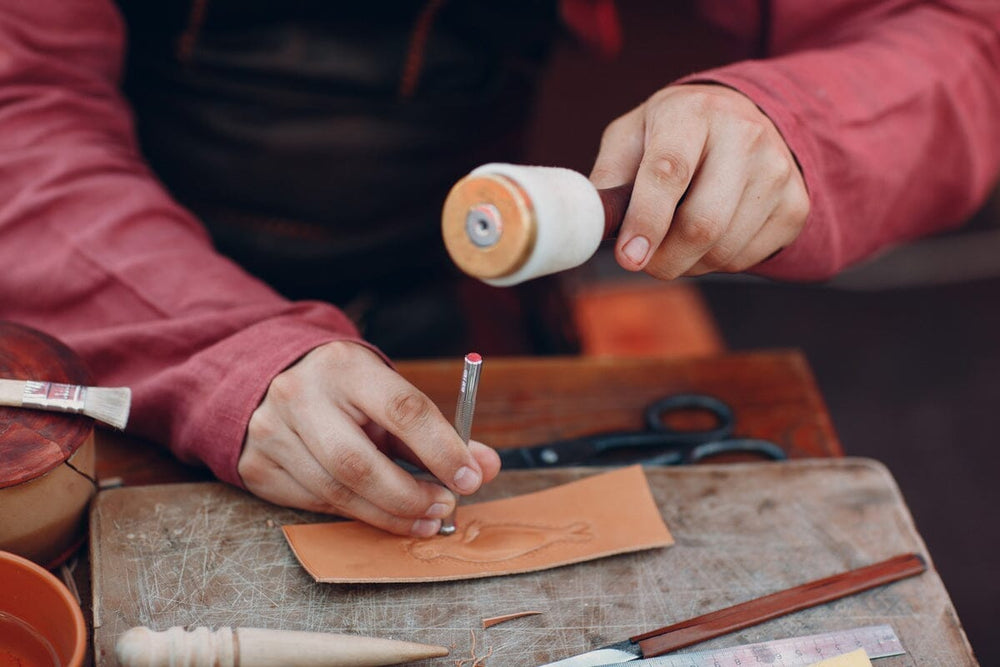 vegetable tanned leather