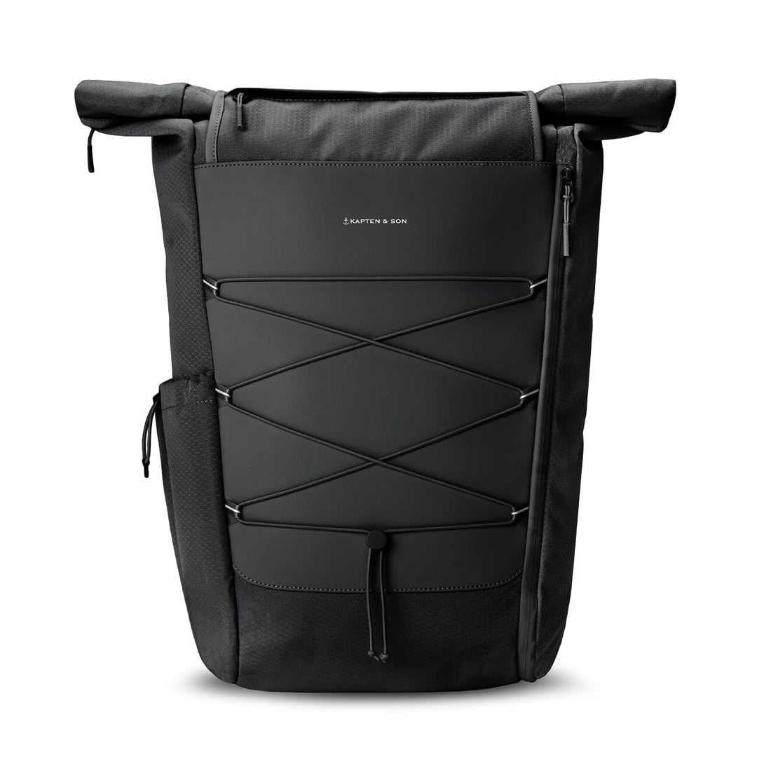 banff travel backpack by Kapten and son, black