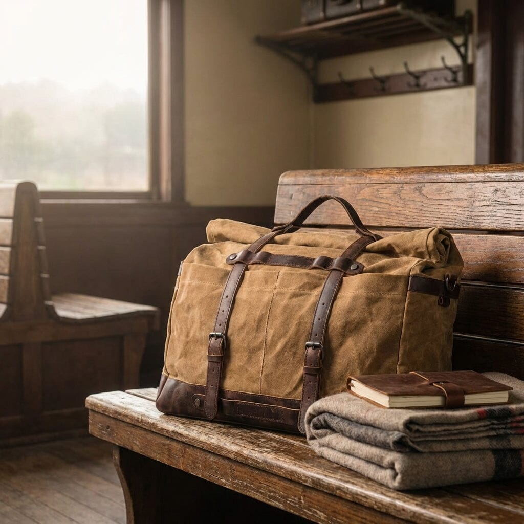 Sac de Voyage Toile Cirée | NUNAVUT