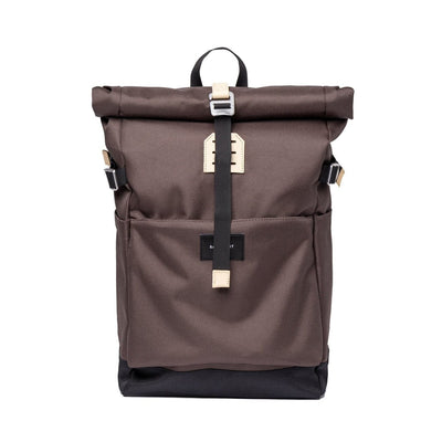 Sandqvist Ilon backpack in brown, front view