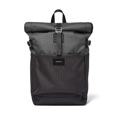 Sandqvist Ilon backpack in multi dark, front view