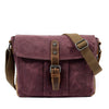 Borsa a tracolla piccola in tela cerata 4L | BALTIMORE - Rosso