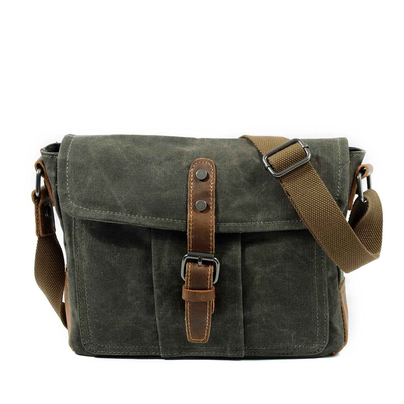 Small Canvas Messenger Bag