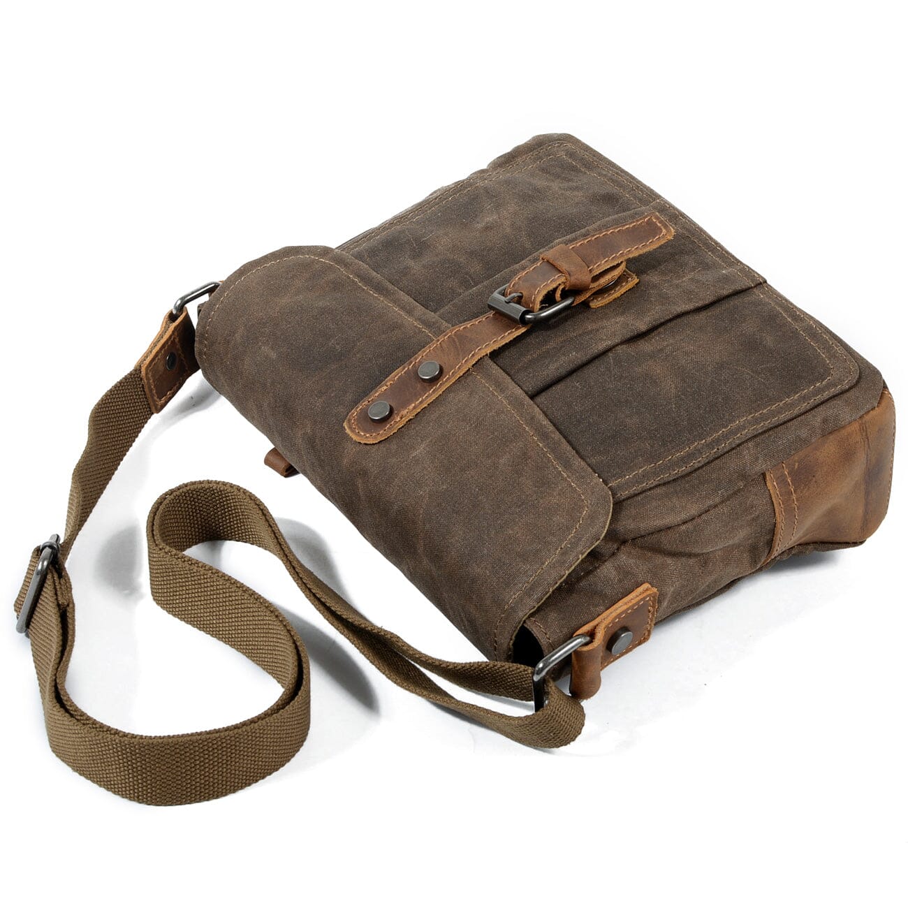 Small Canvas Messenger Bag