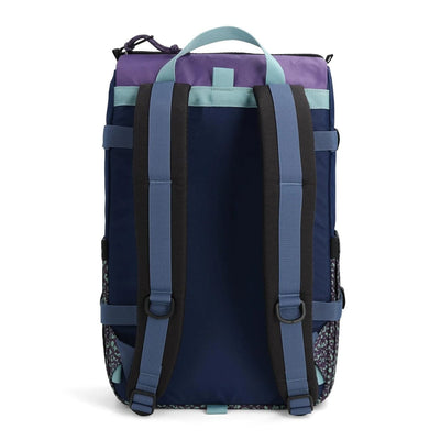 Topo designs rover pack classic, loganberry and crackle, back view