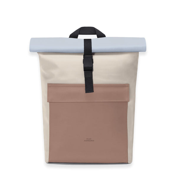 Ucon Acrobatics Jannik Mini backpack in light sand and redwood — front view