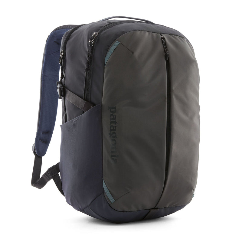 Patagonia Refugio Daypack 26L in smolder blue, front view