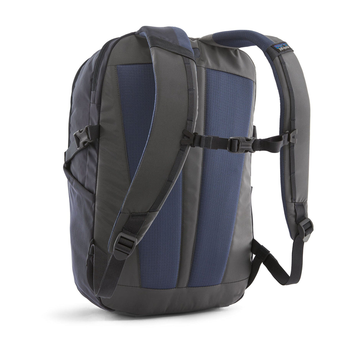 Patagonia Refugio Daypack 26L in smolder blue, back view