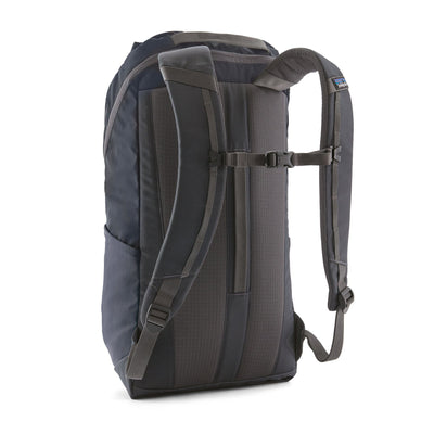 Patagonia Black Hole Pack 25L in smolder blue, back view