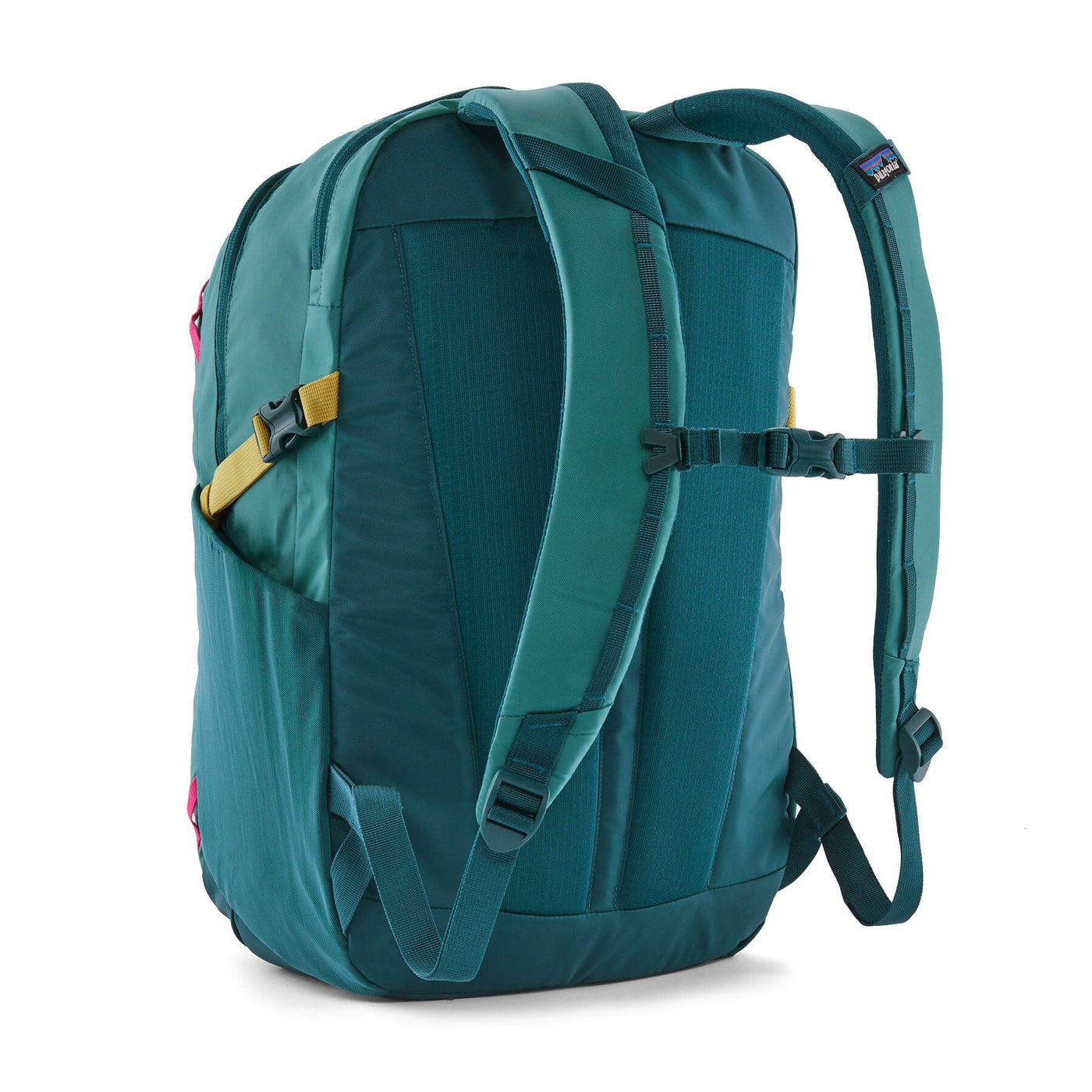 Patagonia Refugio Daypack 26L in wetland blue, back view