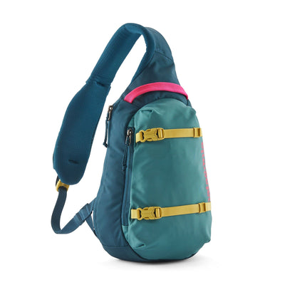 Patagonia Atom Sling 8L in wetland blue, front view