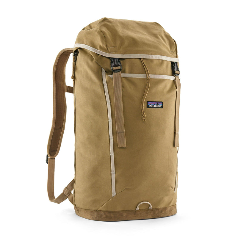 Patagonia Fieldsmith Lid Pack 28L in classic tan, front view