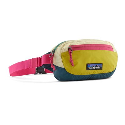 Patagonia Terravia Mini Hip Pack in buttercup yellow, front view