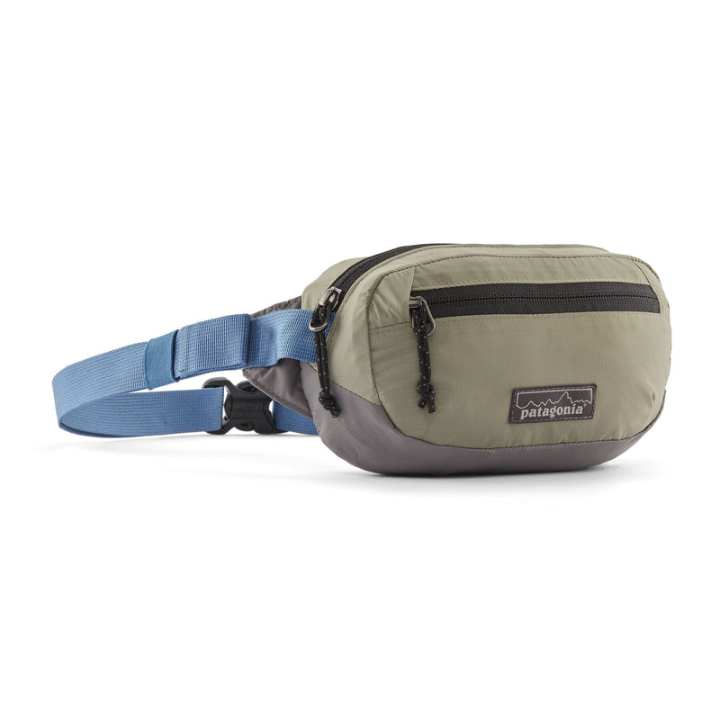 Patagonia Terravia Mini Hip Pack in river rock green, front view