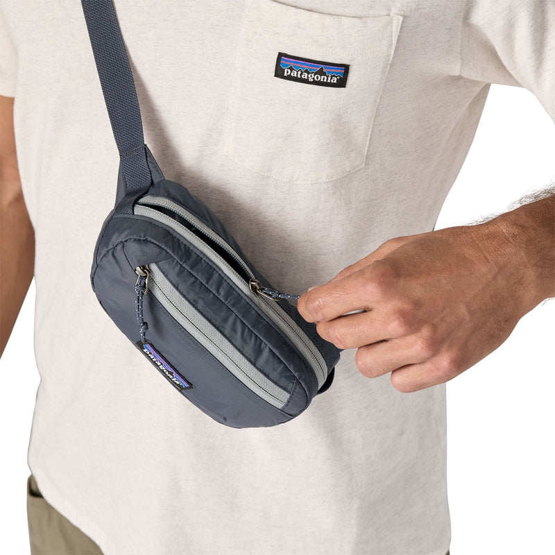 Terravia Mini Hip Pack wore as a crossbody bag