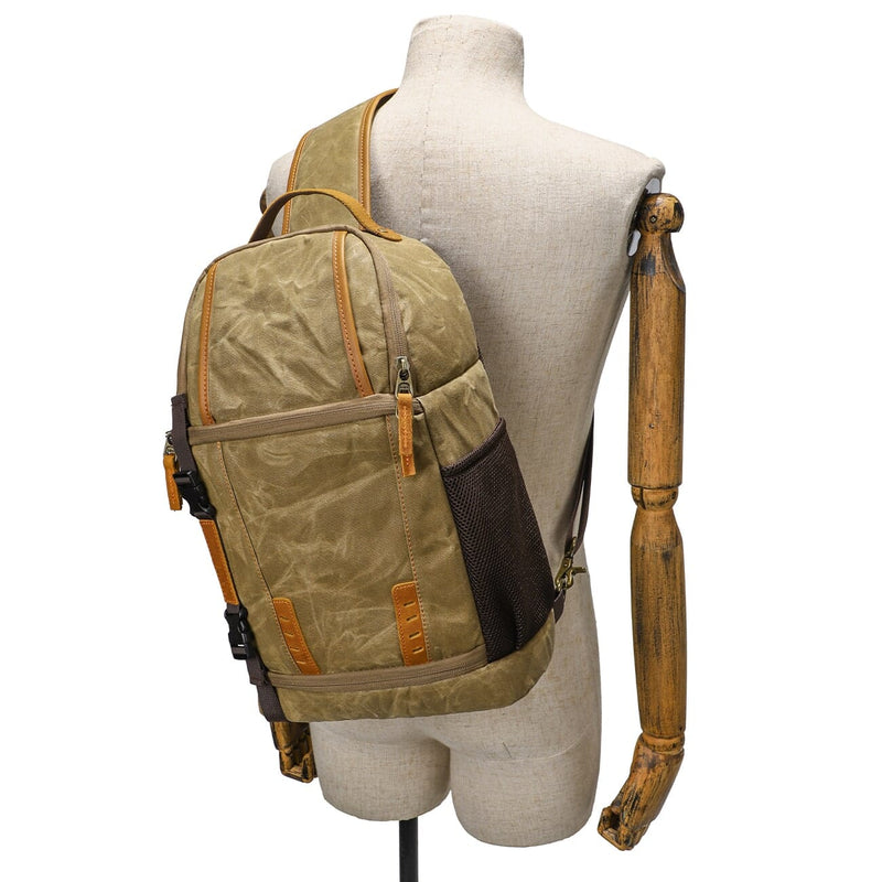 Canvas Camera Sling Bag | FUJI