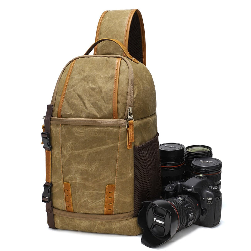 Canvas Camera Sling Bag | FUJI