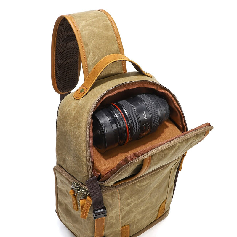 Canvas Camera Sling Bag | FUJI