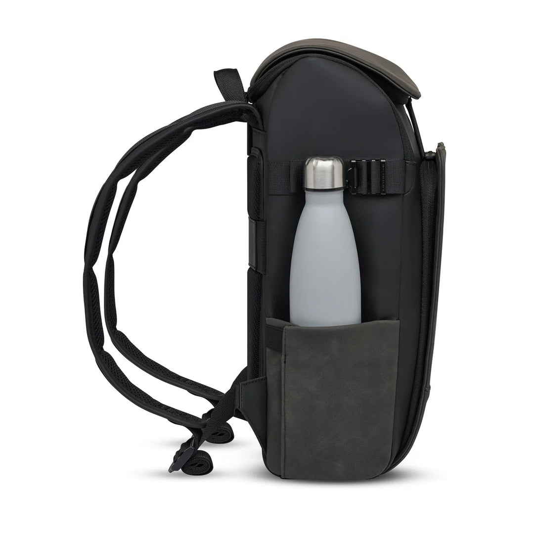 amazon men's backpacks canvas laptop Amazon.com: Lmagice Genuine Leather Canvas waxed Backpack Travel Rucksack  Laptop Bag : Electronics