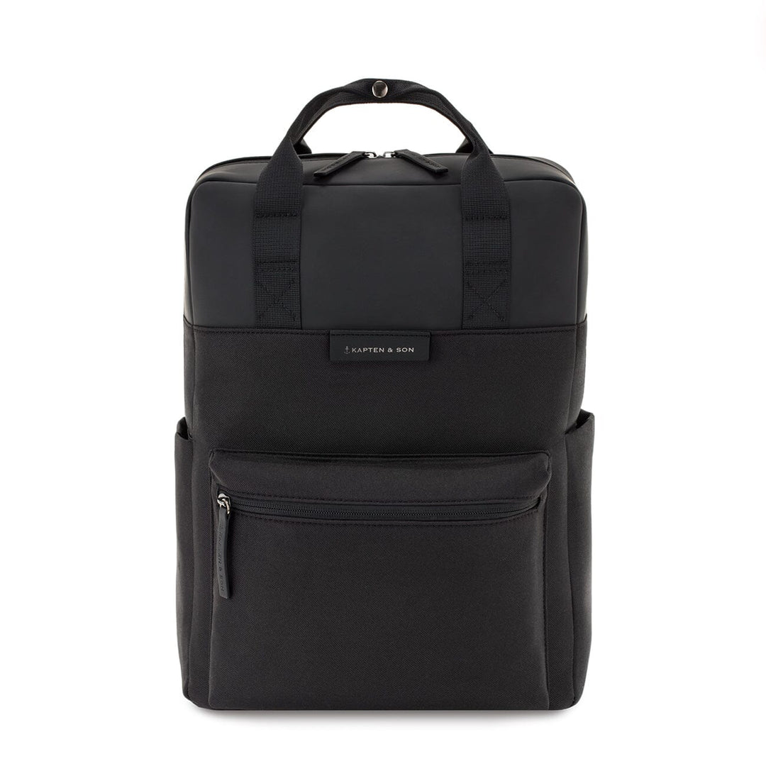 bergen backpack by kapten son, black