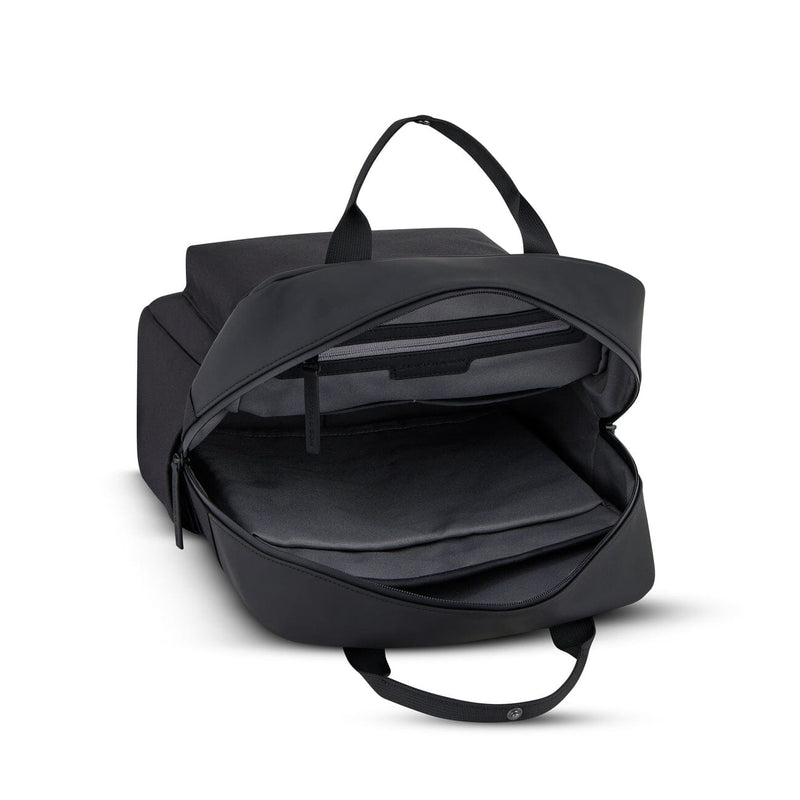 bergen pro backpack all black kapten son inside compartments