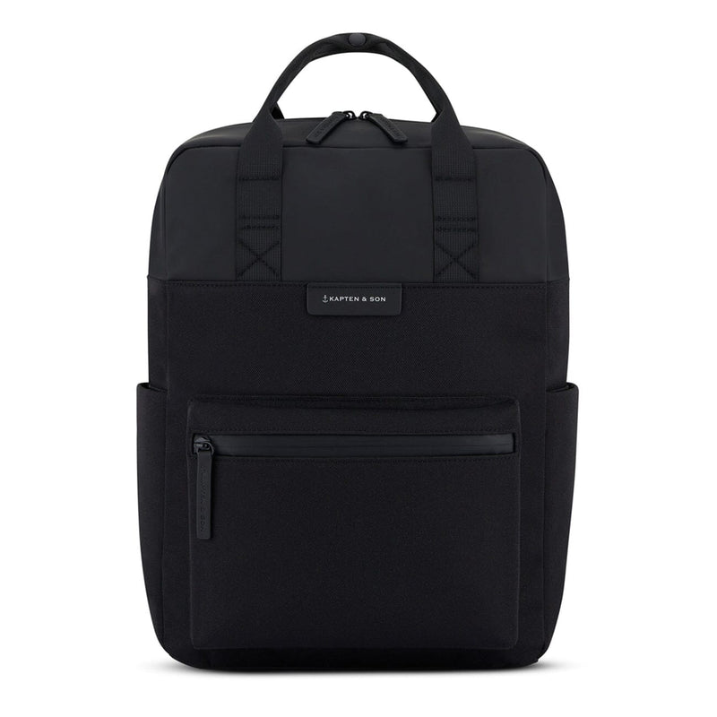 bergen pro backpack black kapten son front