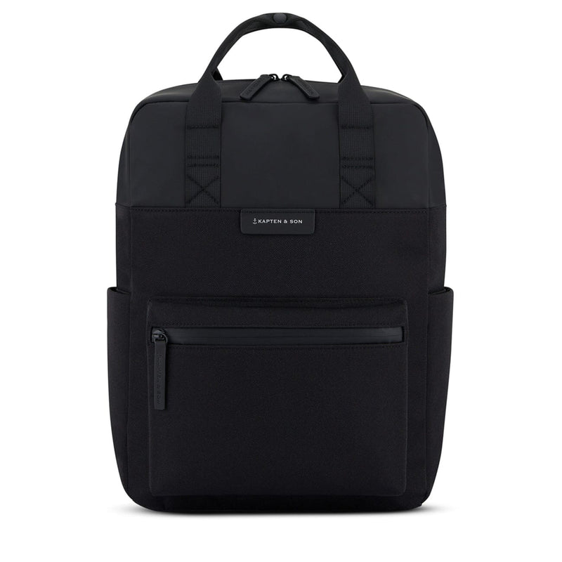 bergen pro backpack black kapten son front