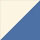 Bone White / Cobalt