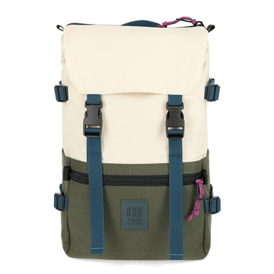 sac à dos urbain topo designs rover pack classic 16l beige vert olive vue avant