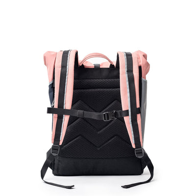 breathable back panel compact sustainable backpack