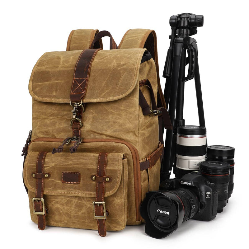 Canvas Camera Backpack | KRUGER