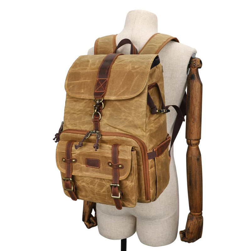 Canvas Camera Backpack | KRUGER