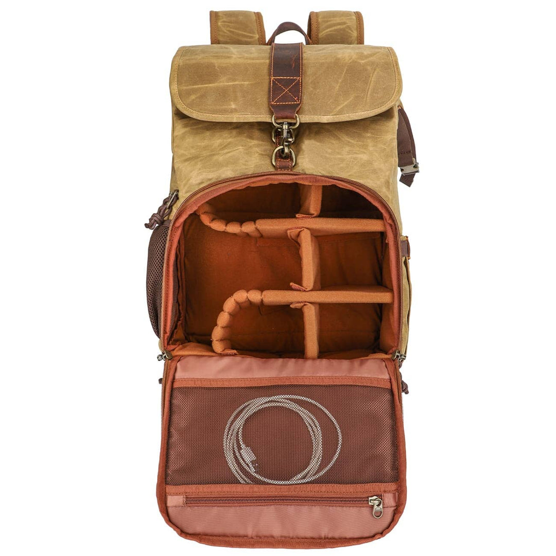 canvas leather dslr backpack Canvas Camera Backpack