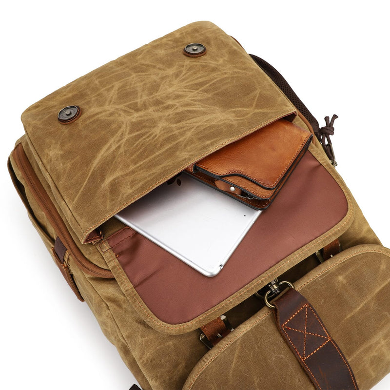 Canvas Camera Backpack | KRUGER