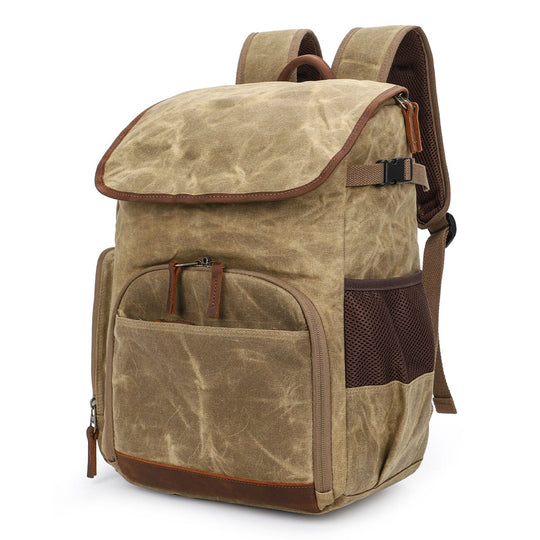 dslr backpack leather 25L Canvas DSLR Camera Backpack