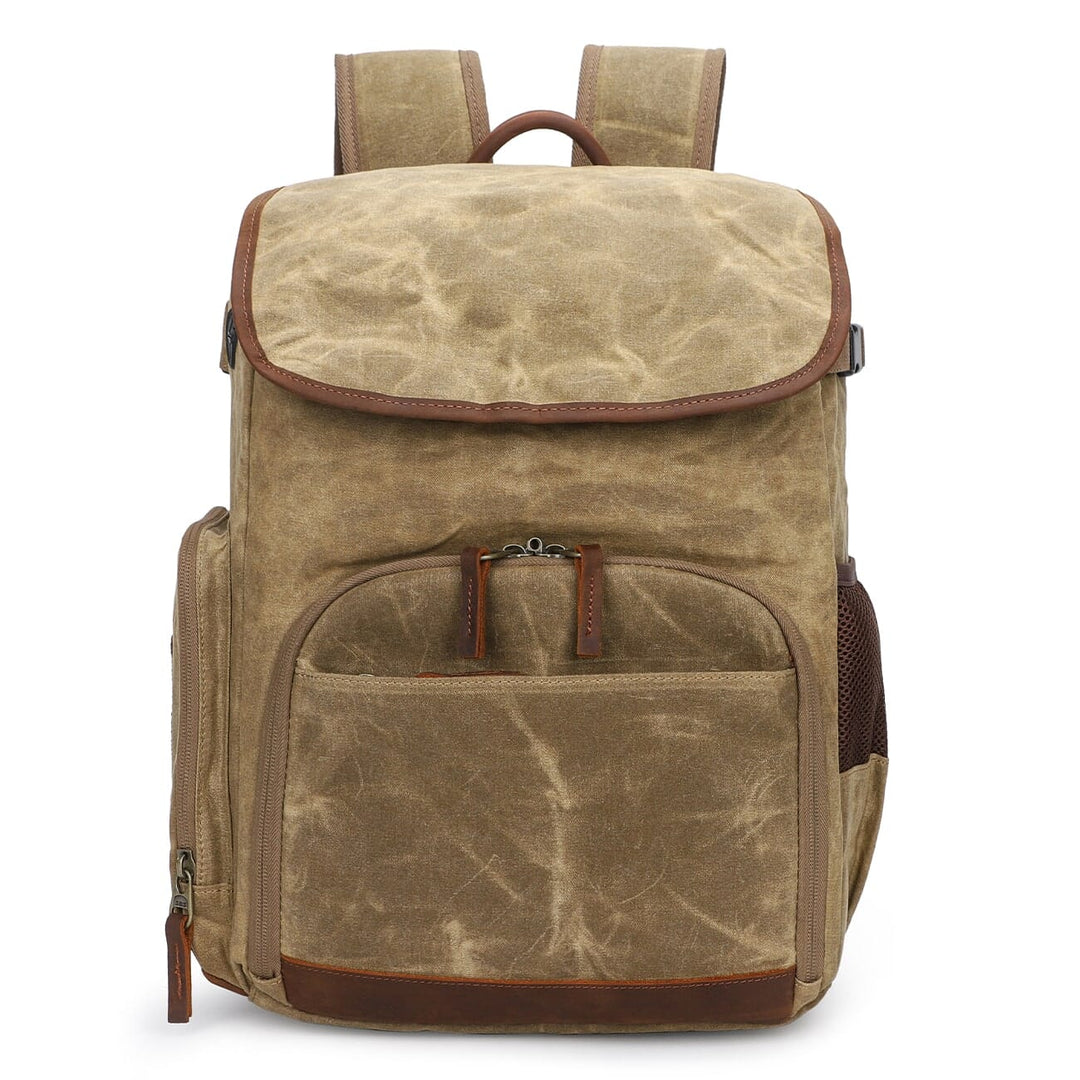 canvas leather dslr backpack Canvas DSLR Camera Backpack | SEQUOIA