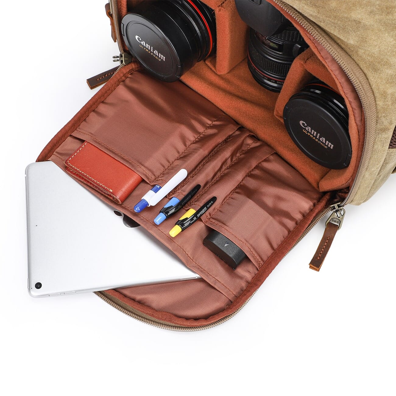 Canvas DSLR Camera Backpack | SEQUOIA