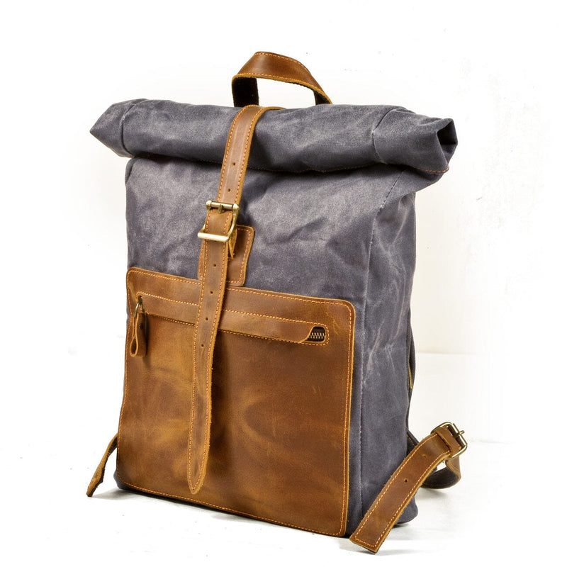 canvas hiking backpack