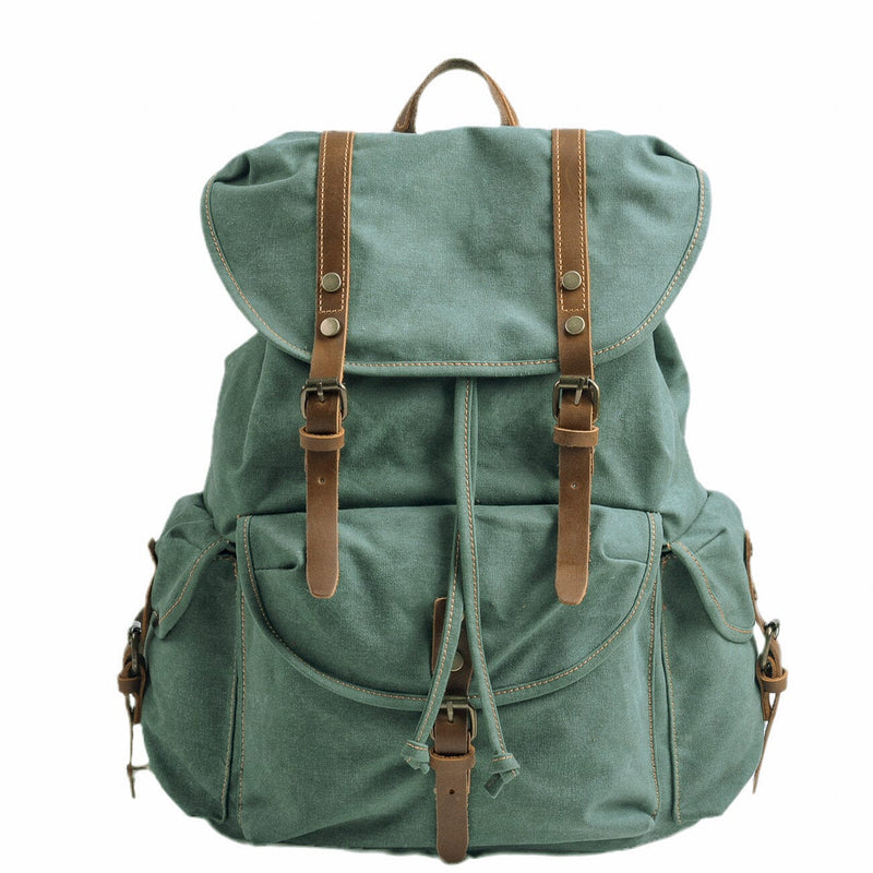 canvas rucksack backpack