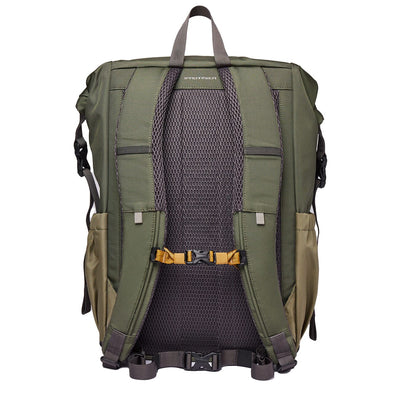 compact hiking daypack green