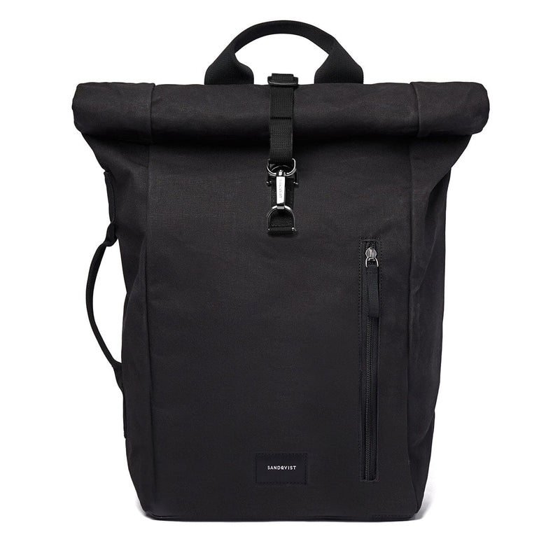 dante vegan sandqvist backpack black front