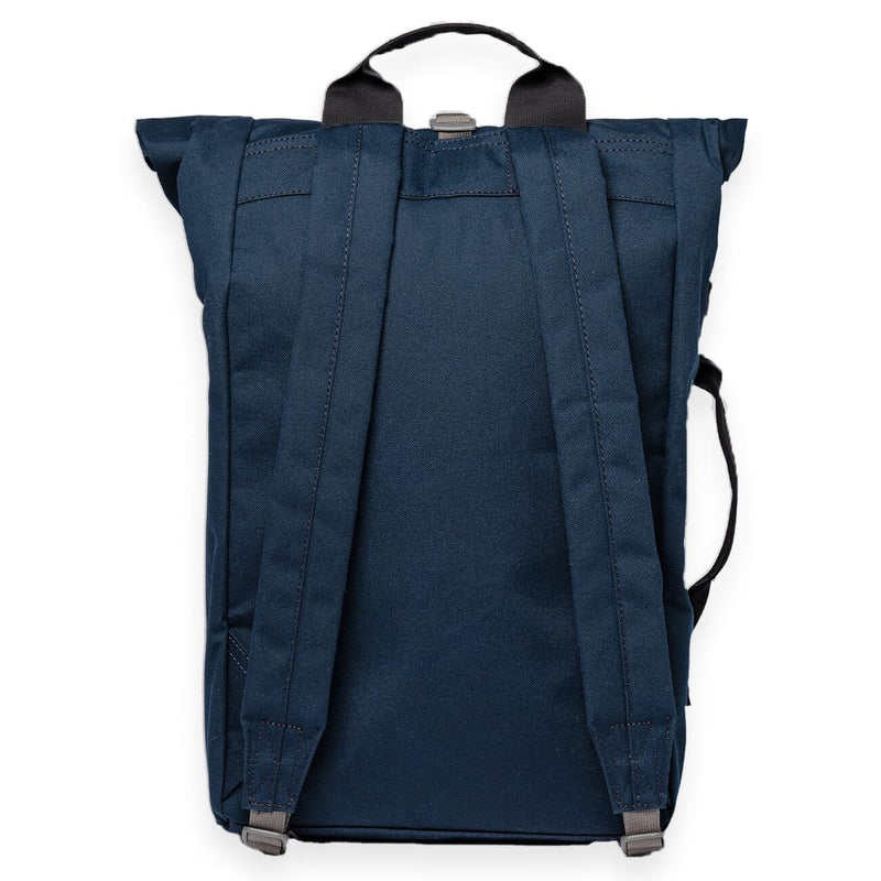 sac à dos dante vegan sandqvist bleu marine arrière